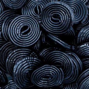 Vegan Liquorice (drop) Wheels